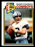 1979 Topps Football #400 Roger Staubach Cowboys VG 547151