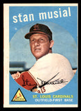 1959 Topps Baseball #150 Stan Musial Cardinals VG-EX 547156