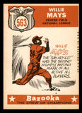 1959 Topps Baseball #563 Willie Mays A.S. Giants EX 547159