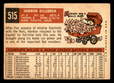 1959 Topps Baseball #515 Harmon Killebrew Senators VG-EX 547163