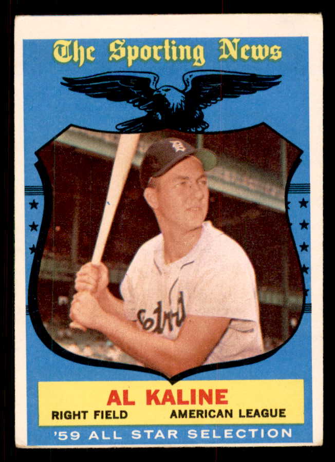 1959 Topps Baseball #562 Al Kaline A.S. Tigers VG-EX 547166