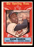 1959 Topps Baseball #561 Hank Aaron A.S. Braves VG-EX 547170