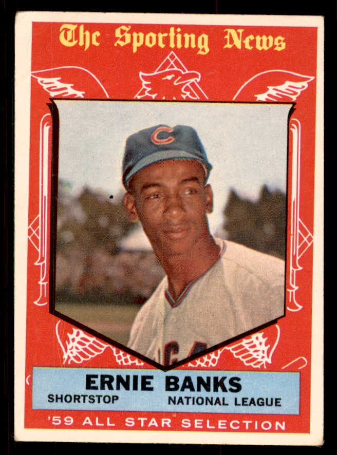 1959 Topps Baseball #559 Ernie Banks A.S. Cubs VG-EX 547171