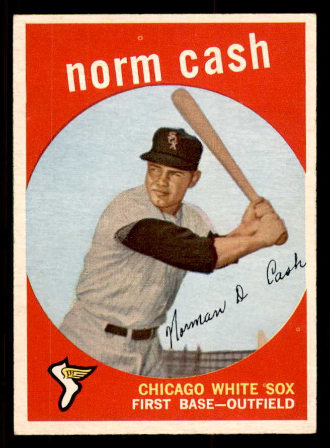 1959 Topps Baseball #509 Norm Cash White Sox EX 547172