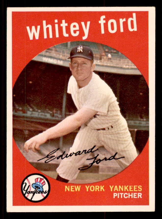1959 Topps Baseball #430 Whitey Ford Yankees EX-MT 547173