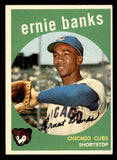 1959 Topps Baseball #350 Ernie Banks Cubs EX-MT 547174