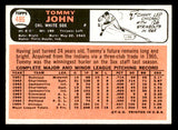 1966 Topps Baseball #486 Tommy John White Sox EX-MT 547181
