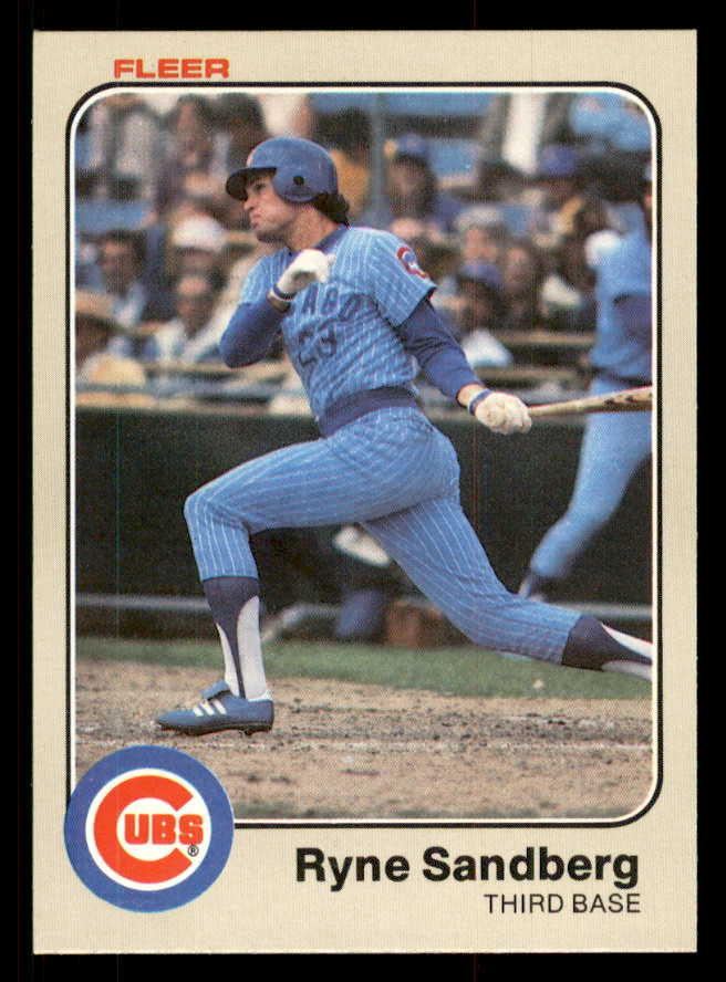 1983 Fleer #507 Ryne Sandberg Cubs EX-MT 547185