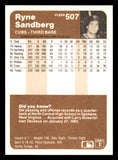 1983 Fleer #507 Ryne Sandberg Cubs EX-MT 547185