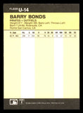 1986 Fleer Update #014 Barry Bonds Pirates EX-MT 547186