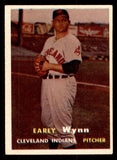 1957 Topps Baseball #040 Early Wynn Indians EX+/EX-MT 547188