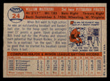 1957 Topps Baseball #024 Bill Mazeroski Pirates EX-MT 547194