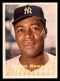 1957 Topps Baseball #082 Elston Howard Yankees EX-MT 547197