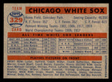 1957 Topps Baseball #329 Chicago White Sox Team EX-MT 547210
