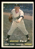 1957 Topps Baseball #025 Whitey Ford Yankees VG-EX 547211