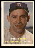 1957 Topps Baseball #002 Yogi Berra Yankees EX-MT 547215
