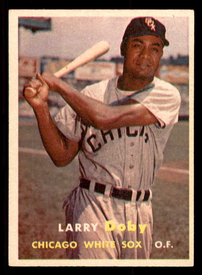 1957 Topps Baseball #085 Larry Doby White Sox EX-MT 547222