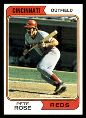1974 Topps Baseball #300 Pete Rose Reds NR-MT 547223
