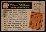 1955 Bowman Baseball #152 Johnny Klippstein Reds EX-MT 547224