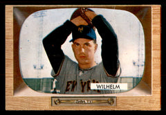 1955 Bowman Baseball #001 Hoyt Wilhelm Giants VG 547225