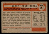 1954 Bowman Baseball #161 Yogi Berra Yankees EX 547234