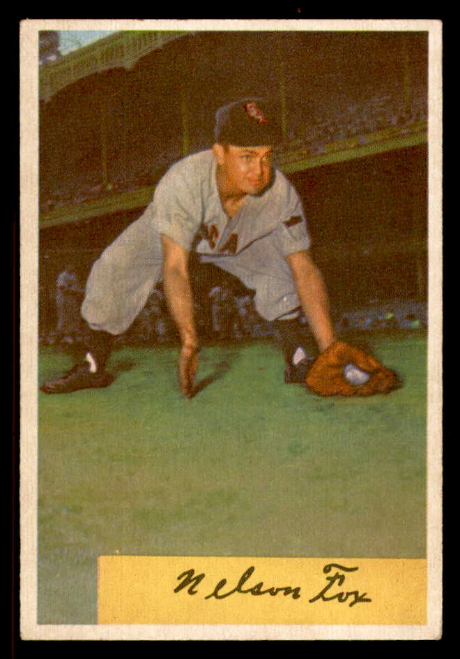 1954 Bowman Baseball #006 Nellie Fox White Sox VG-EX 547238