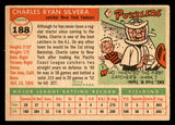 1955 Topps Baseball #188 Charlie Silvera Yankees VG-EX 547264