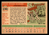 1955 Topps Baseball #190 Gene Woodling Orioles EX 547265