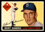 1955 Topps Baseball #199 Bert Hamric Dodgers VG-EX 547272