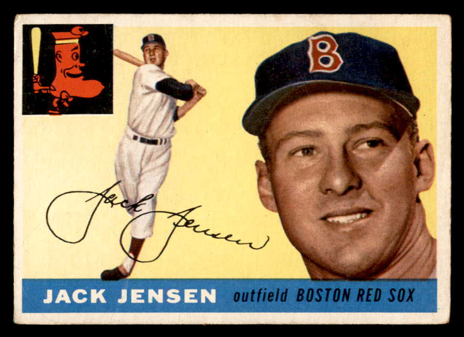 1955 Topps Baseball #200 Jackie Jensen Red Sox VG-EX 547273