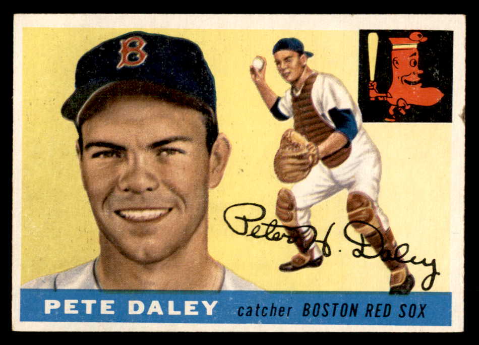 1955 Topps Baseball #206 Pete Daley Red Sox EX 547278