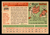 1955 Topps Baseball #206 Pete Daley Red Sox EX 547278