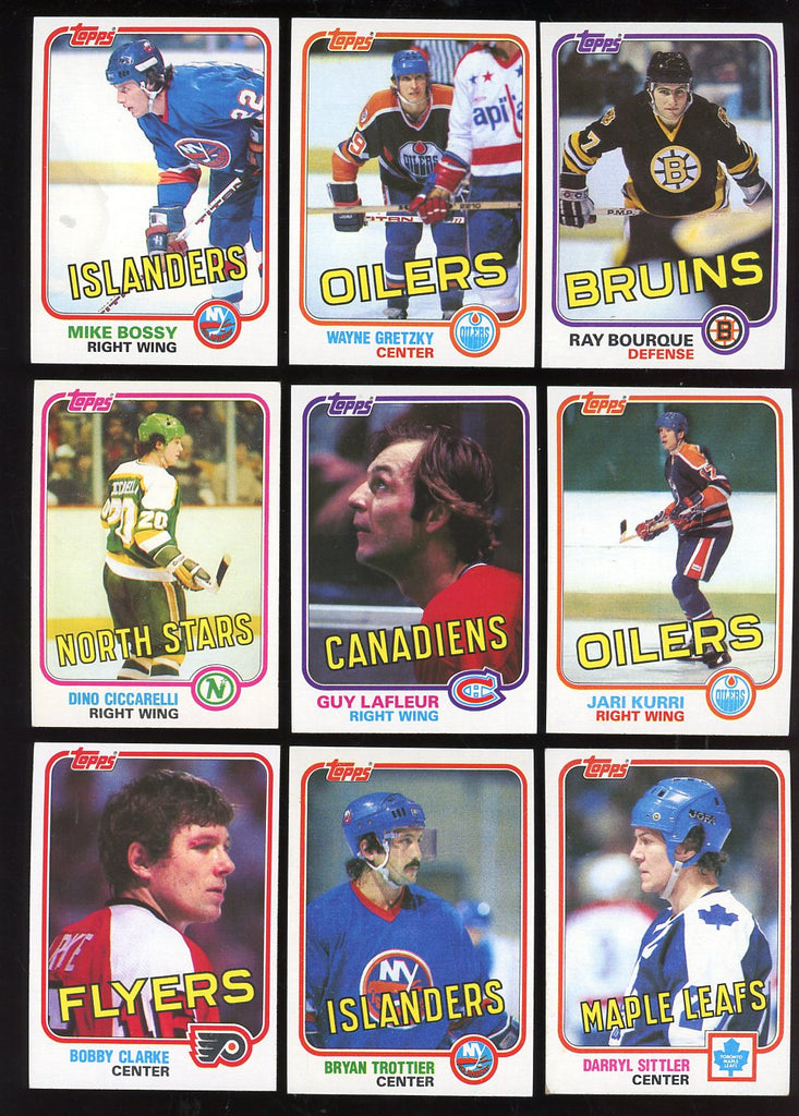 1981 Topps Hockey Complete Set NR-MT Gretzky Bourque 547306