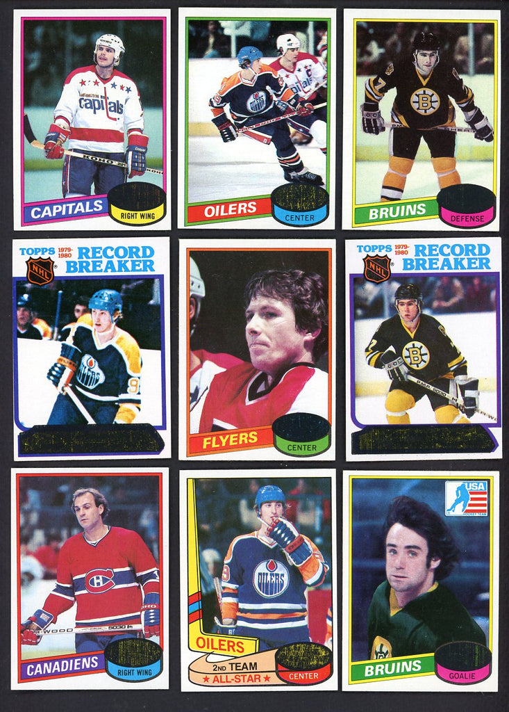 1980 Topps Hockey Complete Set EX-MT/NR-MT Gretzky Bourque 547308