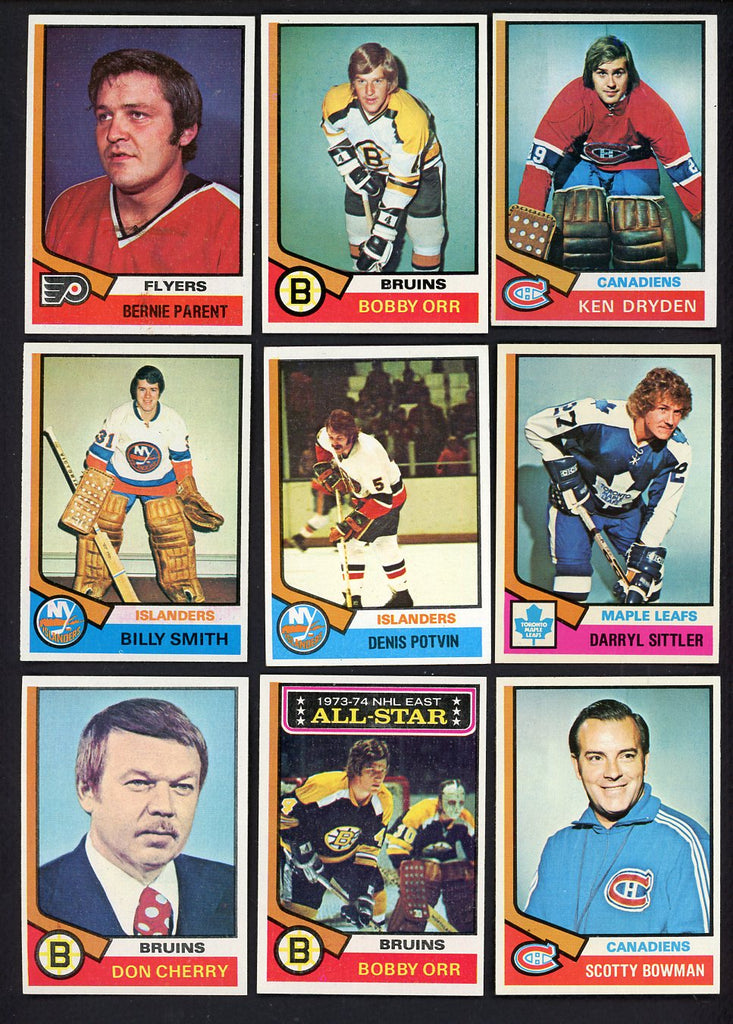 1974 Topps Hockey Complete Set EX-MT/NR-MT Orr Potvin 547309