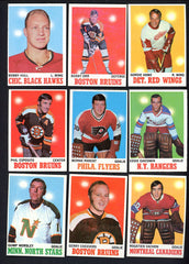 1970 Topps Hockey Complete Set EX-MT/NR-MT Orr Howe Hull 547311