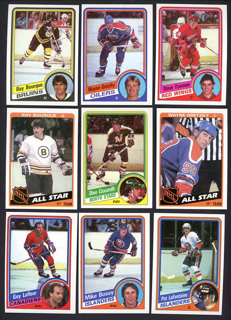 1984 Topps Hockey Complete Set NR-MT Yzerman Gretzky 547312
