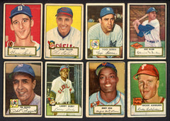 1952 Topps Set Lot #1-310 (-3) Low Grade Snider Feller Berra 547319