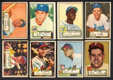1952 Topps Set Lot #1-310 (-3) Low Grade Snider Feller Berra 547319