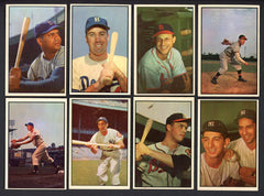1953 Bowman Baseball Near Set (-5) EX-MT Feller Snider Musial 547325