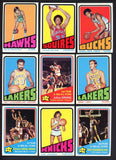 1972 Topps Basketball Complete Set VG-EX/EX Erving Jabbar West 547335