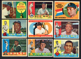 1960 Topps Baseball Complete Set Mid Grade Mantle Yastrzemski 547341