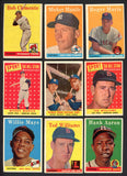 1958 Topps Baseball Complete Set Mid Grade Mantle Williams Mays 547344