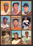 1962 Topps Baseball Complete Set EX/EX-MT Mantle Brock Perry 547350