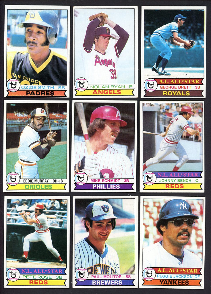 1979 Topps Baseball Complete Set EX-MT Ryan Smith Brett 547381