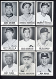 1960 Leaf Baseball Complete Set EX+ Robinson Snider Cepeda 547386