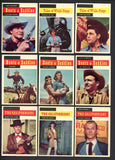 1958 Topps TV Westerns Complete Set EX-MT Gunsmoke 547391
