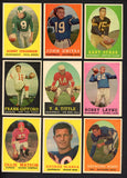 1958 Topps Football Near Set (No Brown) EX+/EX-MT Unitas Starr 547400