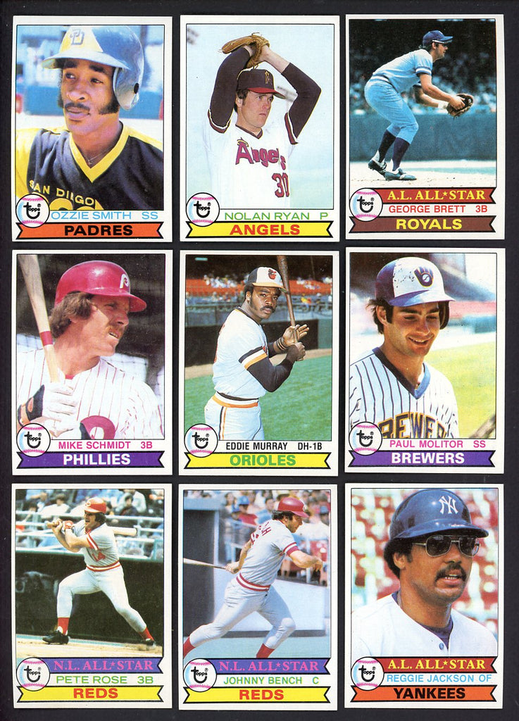 1979 Topps Baseball Complete Set EX-MT Brett Ryan Smith 547408