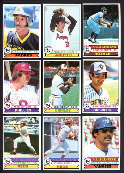 1979 Topps Baseball Complete Set EX-MT Brett Ryan Smith 547408